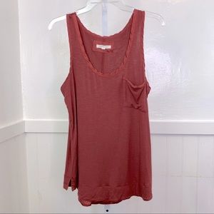 Pure Good Burnt Orange Lightweight Tank Top | S